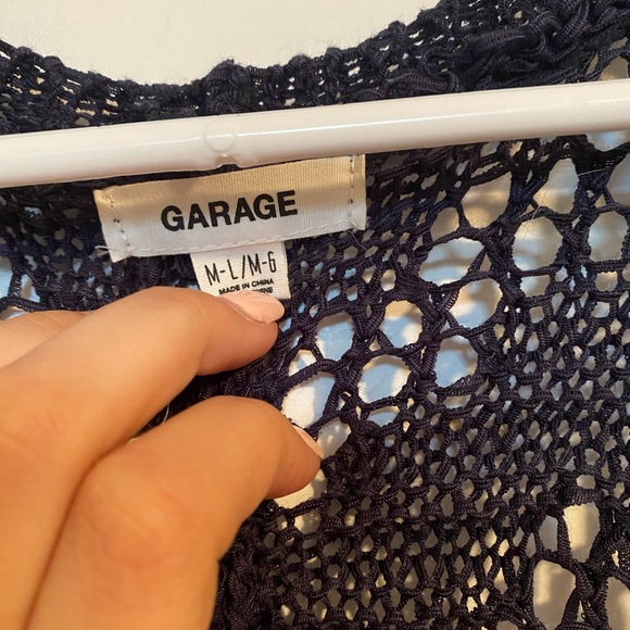 Garage Women’s Navy Kimono - Picture 3 of 3